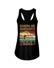 BOND CAN'T BE BROKEN- TO GRANDMA AND GRANDDAUGHTER Ladies Flowy Tank tile