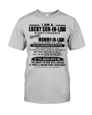 SHE LOVES ME SO MUCH - LOVELY GIFT FOR SON-IN-LAW Classic T-Shirt front