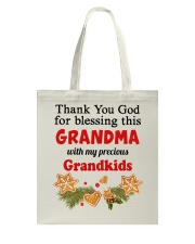 Thank You God - Perfect Gift For Grandma Tote Bag tile