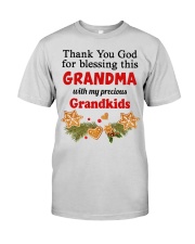 Thank You God - Perfect Gift For Grandma Premium Fit Mens Tee tile