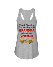 Thank You God - Perfect Gift For Grandma Ladies Flowy Tank tile
