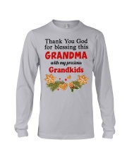 Thank You God - Perfect Gift For Grandma Long Sleeve Tee tile