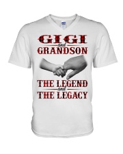 THE LEGEND AND THE LEGACY - BEST GIFT FOR GIGI V-Neck T-Shirt tile