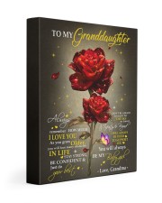 I LOVE YOU - MEANINGFUL GIFT FOR GRANDDAUGHTER 11x14 Gallery Wrapped Canvas Prints front