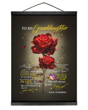 I LOVE YOU - MEANINGFUL GIFT FOR GRANDDAUGHTER Hanging Canvas tile