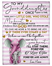 KEEP ME IN YOUR HEART - BEST GIFT FOR GRANDDAUGHTER Small Fleece Blanket - 30" x 40" front
