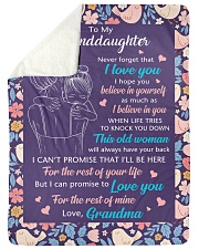 I BELIEVE IN YOU - BEST GIFT FOR GRANDDAUGHTER Sherpa Fleece Blanket tile