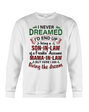 Living The Dream - Best Gift For Son-in-law Crewneck Sweatshirt tile