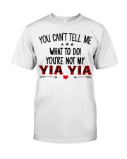 YOU CAN'T TELL ME - SPECIAL GIFT FOR GRANDCHILD Premium Fit Mens Tee tile