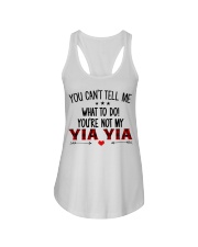 YOU CAN'T TELL ME - SPECIAL GIFT FOR GRANDCHILD Ladies Flowy Tank tile