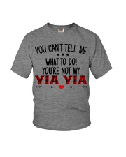 YOU CAN'T TELL ME - SPECIAL GIFT FOR GRANDCHILD Youth T-Shirt front