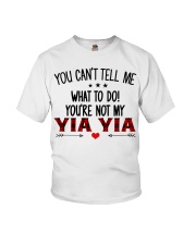 YOU CAN'T TELL ME - SPECIAL GIFT FOR GRANDCHILD Youth T-Shirt tile