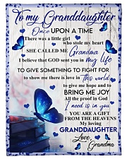 GIFT FROM HEAVEN - GRANDMA TO GRANDDAUGHTER Small Fleece Blanket - 30" x 40" front