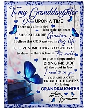 GIFT FROM HEAVEN - GRANDMA TO GRANDDAUGHTER Fleece Blanket tile