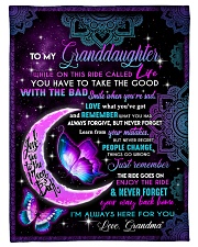 ENJOY THE RIDE - TO GRANDDAUGHTER FROM GRANDMA Small Fleece Blanket - 30" x 40" front