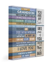 I LOVE YOU FOREVER - SPECIAL GIFT FOR GRANDSON 11x14 Gallery Wrapped Canvas Prints front