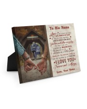 I LOVE YOU FOREVER AND ALWAYS - SPECIAL GIFT FOR HUSBAND Easel-Back Gallery Wrapped Canvas tile