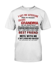 SHE IS MY BEST FRIEND - AMAZING GIFT FOR GRANDSON Premium Fit Mens Tee tile