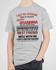 SHE IS MY BEST FRIEND - AMAZING GIFT FOR GRANDSON Youth T-Shirt garment-youth-tshirt-front-lifestyle-01