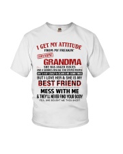 SHE IS MY BEST FRIEND - AMAZING GIFT FOR GRANDSON Youth T-Shirt tile