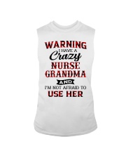 I HAVE A CRAZY NURSE GRANDMA Sleeveless Tee tile
