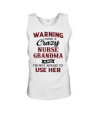 I HAVE A CRAZY NURSE GRANDMA Unisex Tank tile