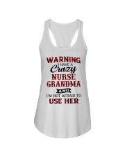 I HAVE A CRAZY NURSE GRANDMA Ladies Flowy Tank tile