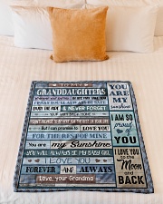1 DAY LEFT - GET YOURS NOW Small Fleece Blanket - 30" x 40" aos-coral-fleece-blanket-30x40-lifestyle-front-04