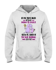 IF I'M SPOILED - MEMA TO GRANDCHILDREN Hooded Sweatshirt tile