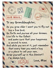 I'M ALWAYS HERE - LOVELY GIFT FOR GRANDDAUGHTER Small Fleece Blanket - 30" x 40" front