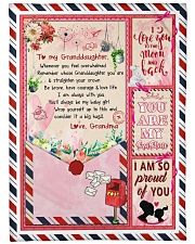 STRAIGHTEN YOUR CROWN - GRANDMA TO GRANDDAUGHTER Fleece Blanket tile