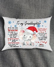 BELIEVE IN YOURSELF - BEST GIFT FOR GRANDDAUGHTER Rectangular Pillowcase aos-pillow-rectangle-front-lifestyle-1