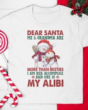 SHE IS MY ALIBI - AMAZING GIFT FOR GRANDDAUGHTER Youth T-Shirt custom-t-shirts-classic-lifestyle-front-348