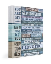 YOU ARE MY SUNSHINE - GREAT GIFT FOR GRANDDAUGHTER 11x14 Gallery Wrapped Canvas Prints front