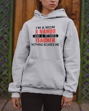AND A RETIRED - PERFECT GIFT FOR TEACHER Hooded Sweatshirt apparel-hooded-sweatshirt-lifestyle-front-03