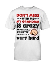MY GRANDMA IS CRAZY - BEST GIFT FOR GRANDSON Premium Fit Mens Tee tile