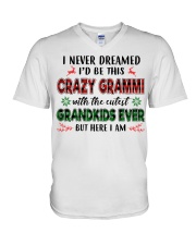 I Never Dreamed - Perfect Gift For Grammi V-Neck T-Shirt tile