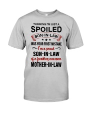 I'M A PROUND SON-IN-LAW Classic T-Shirt front