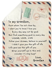 FOLLOW YOUR DREAMS SPECIAL GIFT FOR GRANDSON Sherpa Fleece Blanket tile