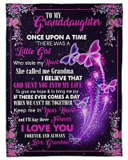BUTTERFLY I LOVE YOU - GRANDMA TO GRANDDAUGHTER Small Fleece Blanket - 30" x 40" front
