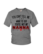YOU CAN'T TELL ME - SPECIAL GIFT FOR GRANDCHILD Youth T-Shirt front