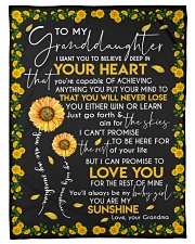 YOU ARE MY SUNSHINE - GRANDMA TO GRANDDAUGHTER Small Fleece Blanket - 30" x 40" front