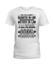 PARTNERS IN CRIME - GREAT GIFT FOR DAUGHTER-IN-LAW Ladies T-Shirt tile