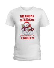 WONDERFUL GIFT FROM GRANDMA TO GRANDDAUGHTER Ladies T-Shirt tile