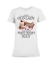 Never Underestimate An Old Lady - Perfect Gift For Grandma Premium Fit Ladies Tee tile