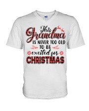 THIS GRANDMA IS NEVER TOO OLD - PERFECT GIFT FOR GRANDMA V-Neck T-Shirt tile