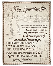 YOUR WAY BACK HOME - LOVELY GIFT FOR GRANDDAUGHTER Small Fleece Blanket - 30" x 40" front