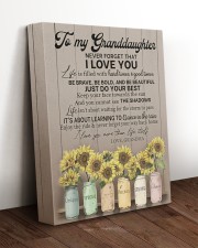 I LOVE YOU - GIFT FOR GRANDDAUGHTER FROM GRANDMA 11x14 Gallery Wrapped Canvas Prints aos-canvas-pgw-11x14-lifestyle-front-17