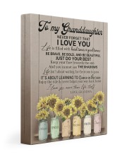 I LOVE YOU - GIFT FOR GRANDDAUGHTER FROM GRANDMA 11x14 Gallery Wrapped Canvas Prints front