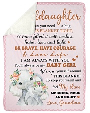 MY LOVE - BEST GIFT FOR GRANDDAUGHTER Sherpa Fleece Blanket tile